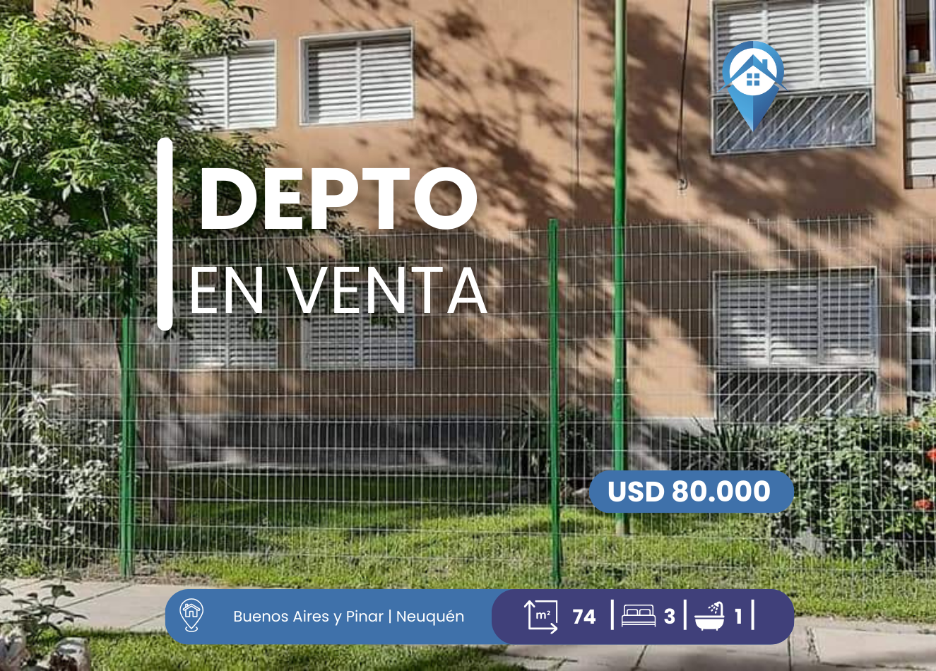 Venta DEPTO Centrico