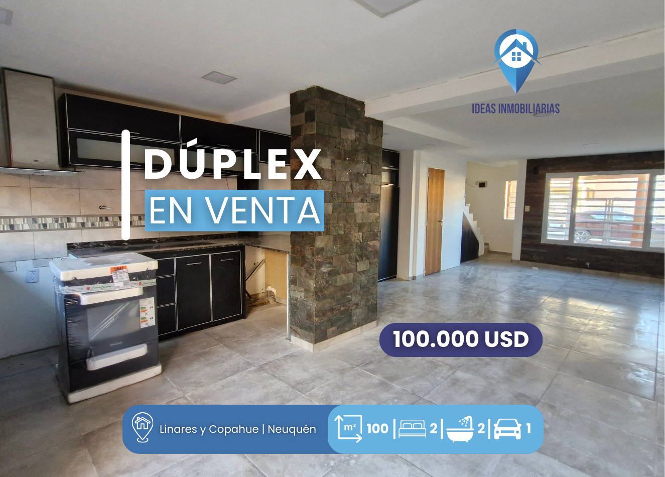 Venta Duplex 2 dormitorios 