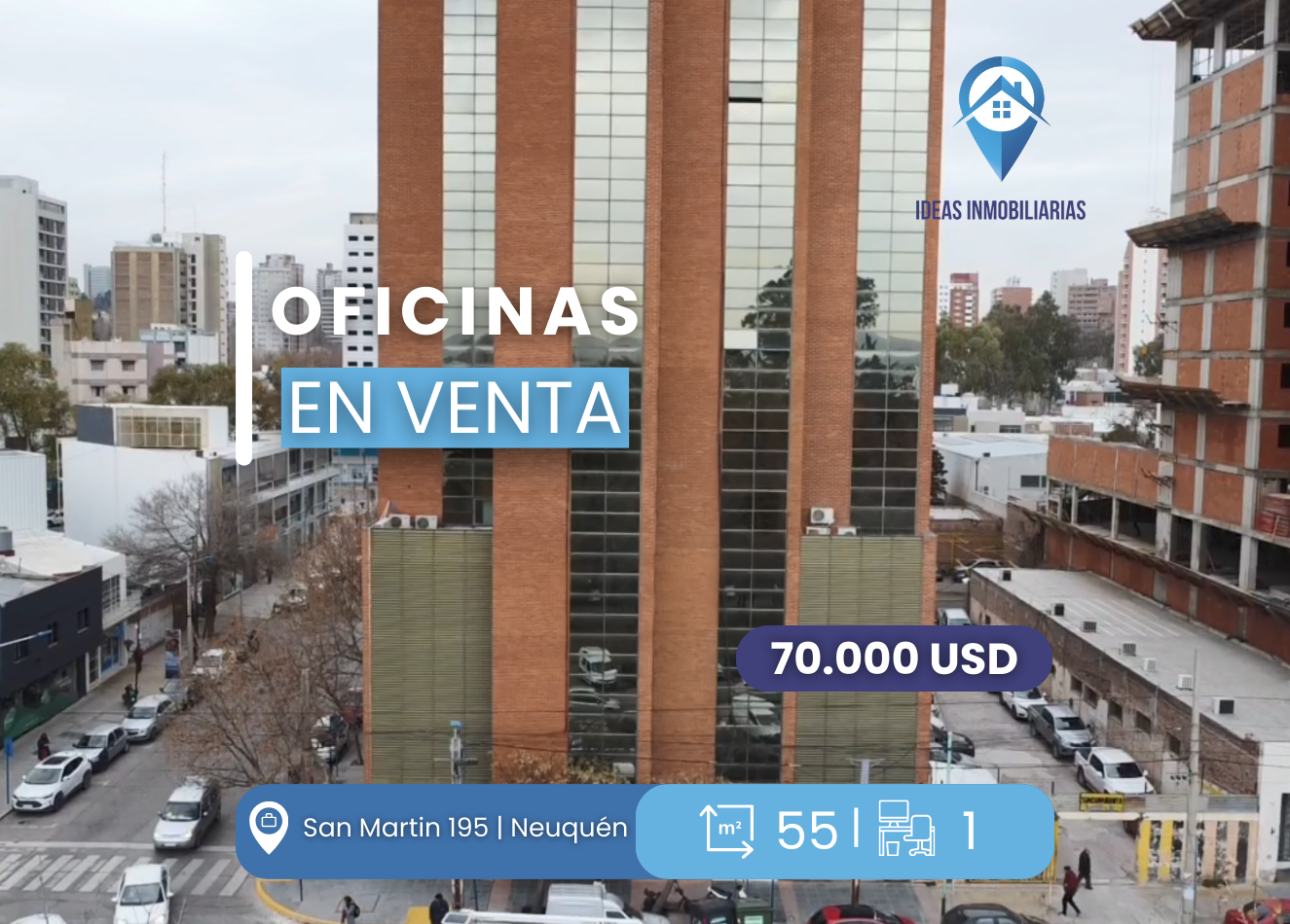 Oficina en San Martin N° 195 | Ciudad de Neuquen