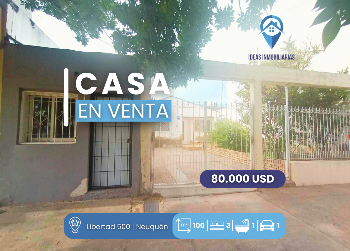 CASA CENTRICA en VENTA 