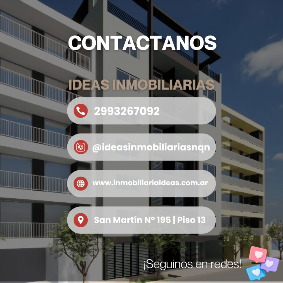 Departamentos en pozo de 1 y 2 Dormitorios en Aconquija 2564