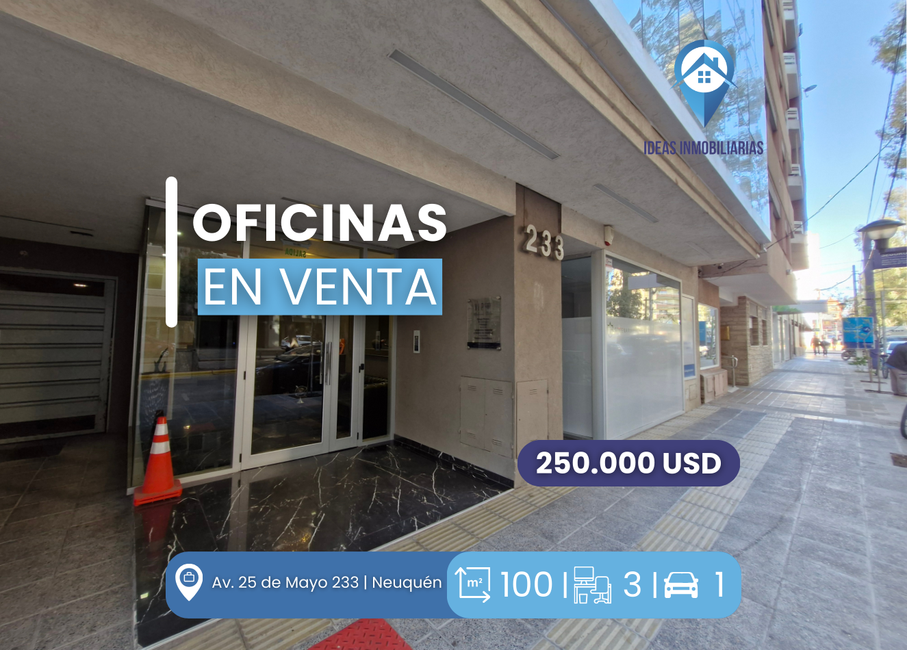 Oficina de Alto Nivel en microcentro de la ciudad de Neuquen