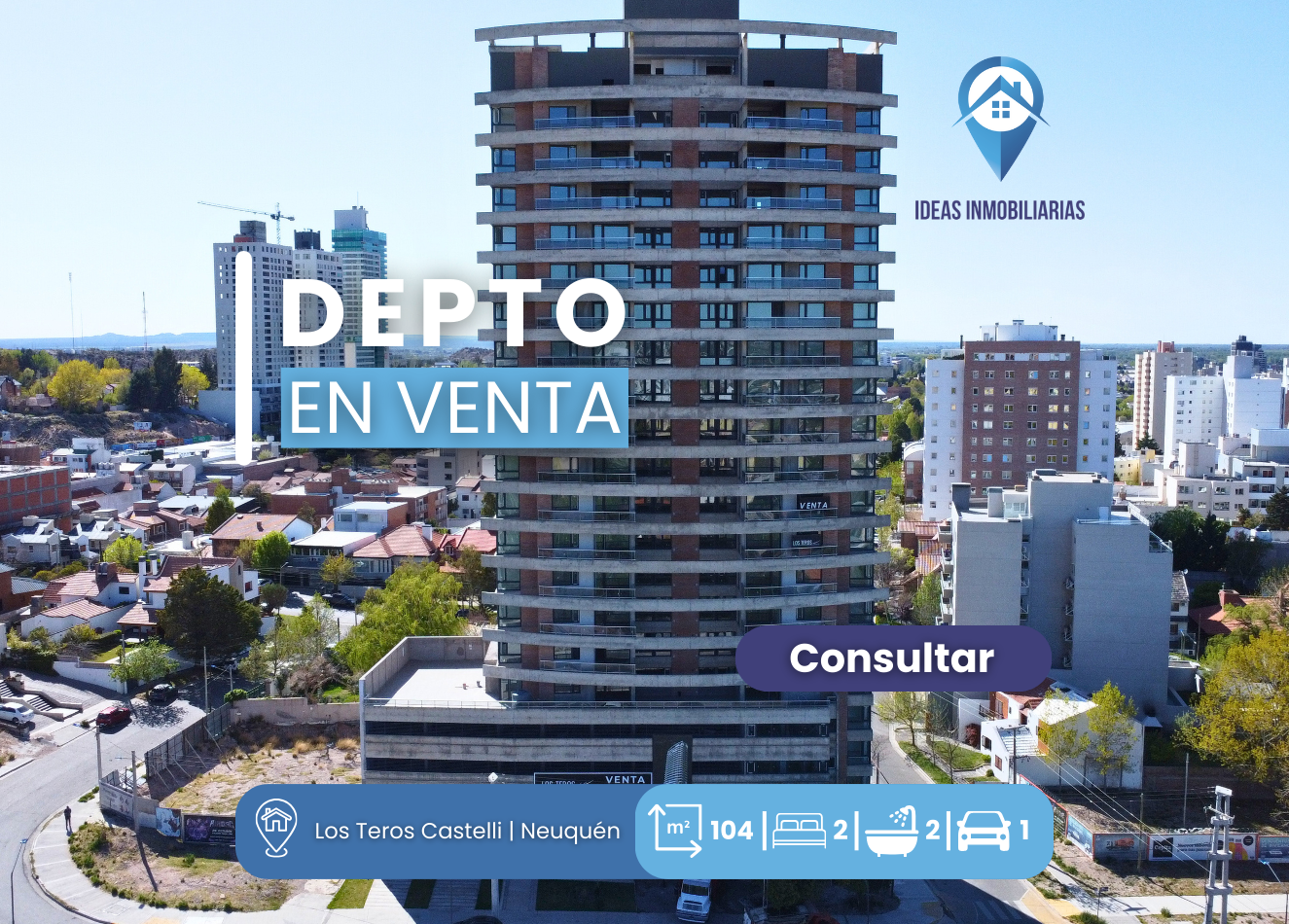 Edificio Los Teros Castelli - Residencias Exclusivas en Neuquen 