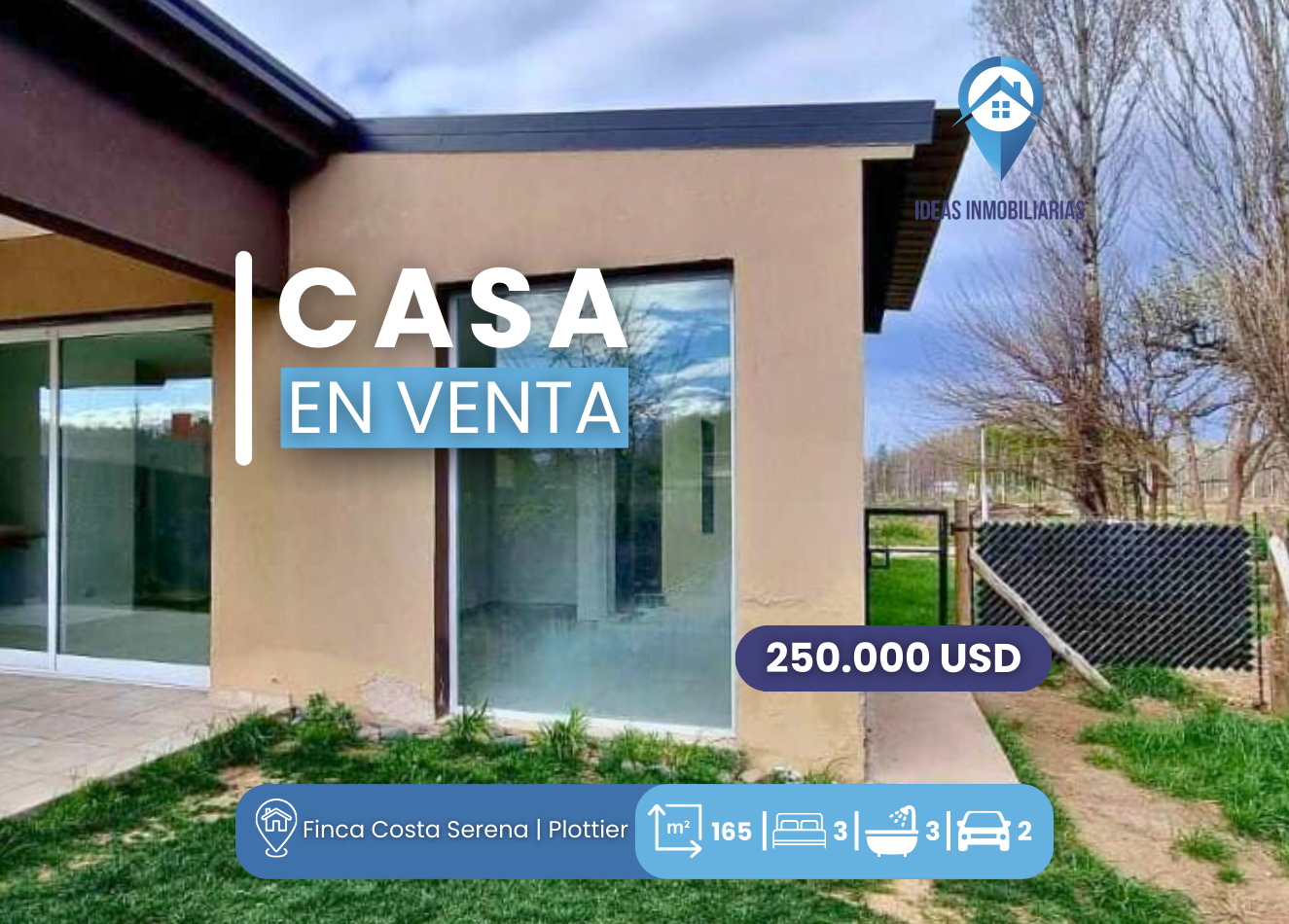 Casa en venta en Barrio Finca Costa Serena