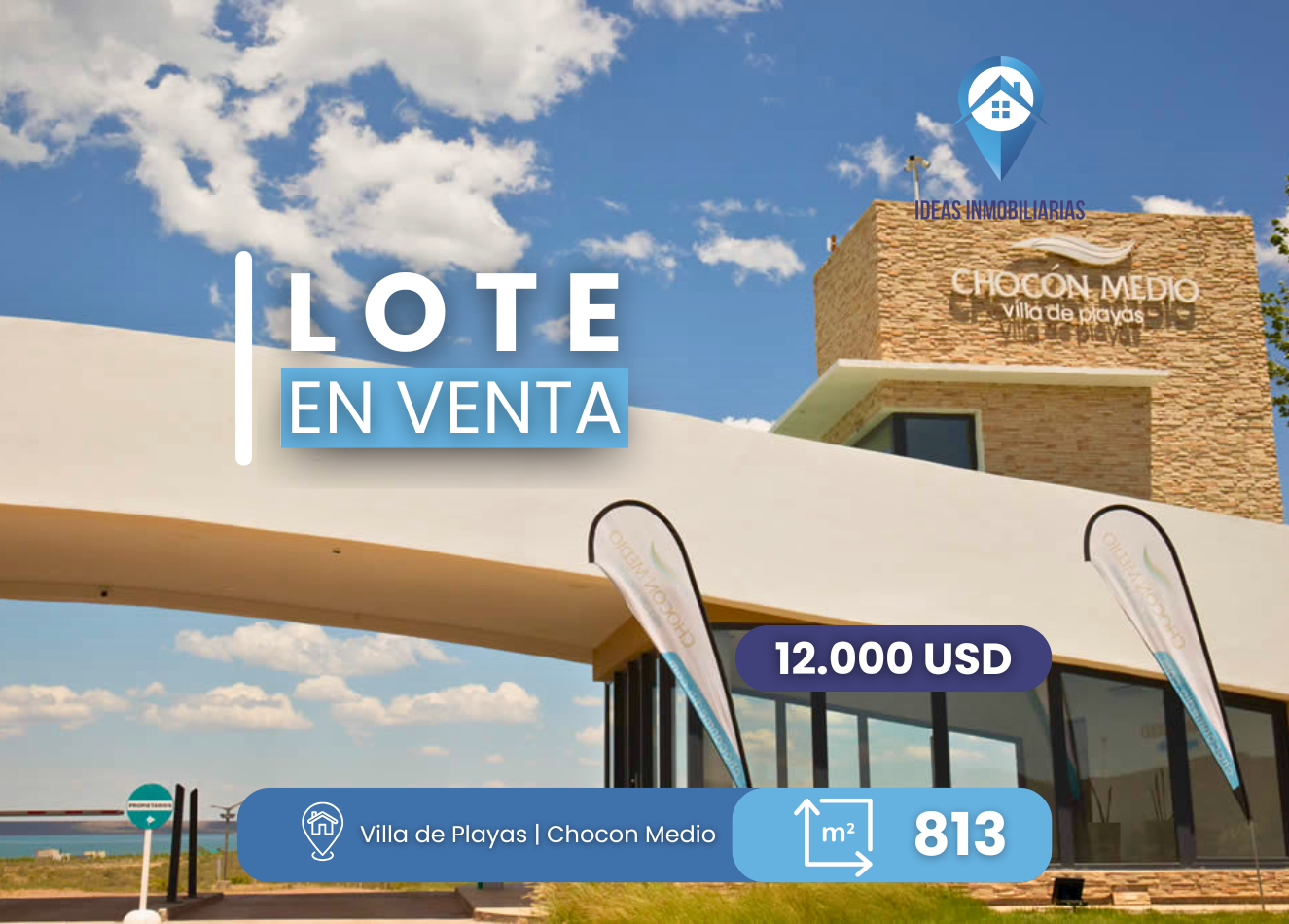 Venta de Lote en Barrio Cerrado Chocon Medio - Praderas 