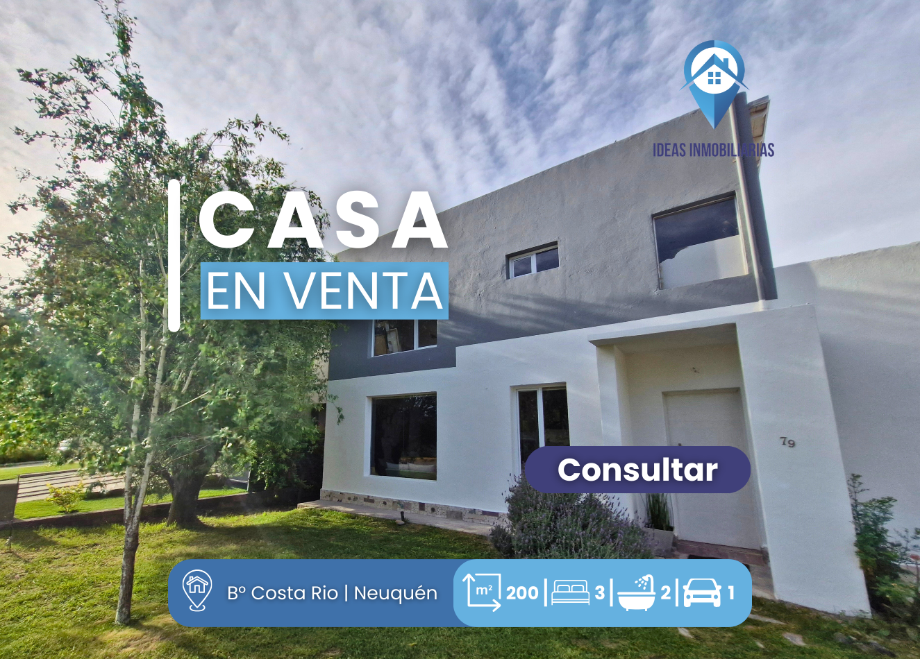 Casa en Venta en B° Cerrado Costa Rio | Neuquen Capital