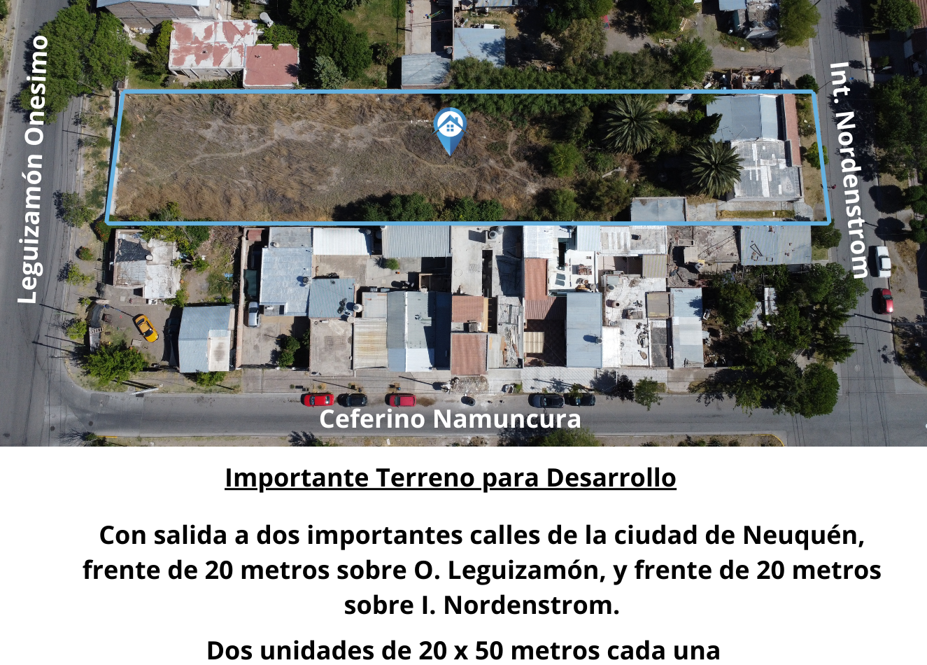 Terreno Ideal para Desarrollistas en Neuquen Capital