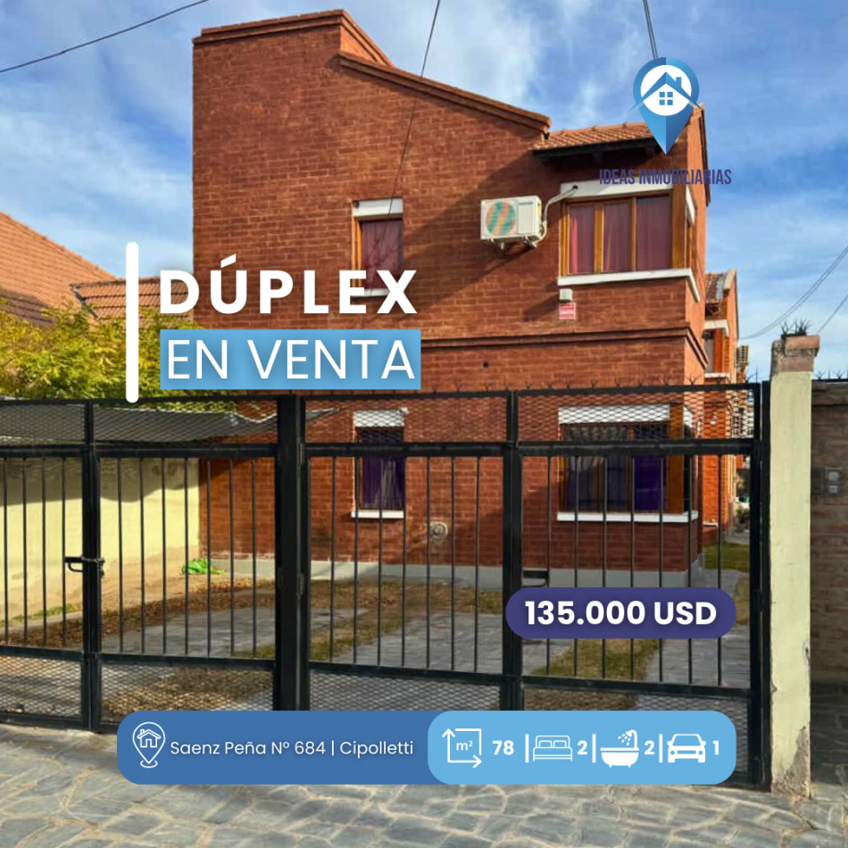 Duplex en Venta | Zona Centro, Cipolletti 