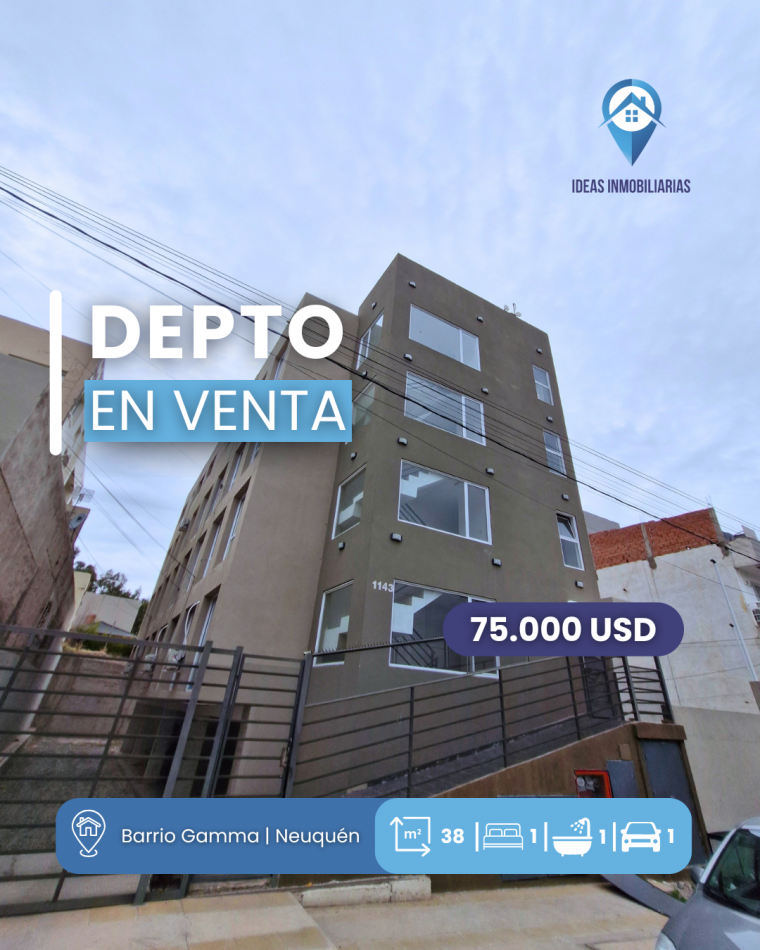 Depto 1 dormitorio Stefenelli N° 1.143 | Ciudad de Neuquen