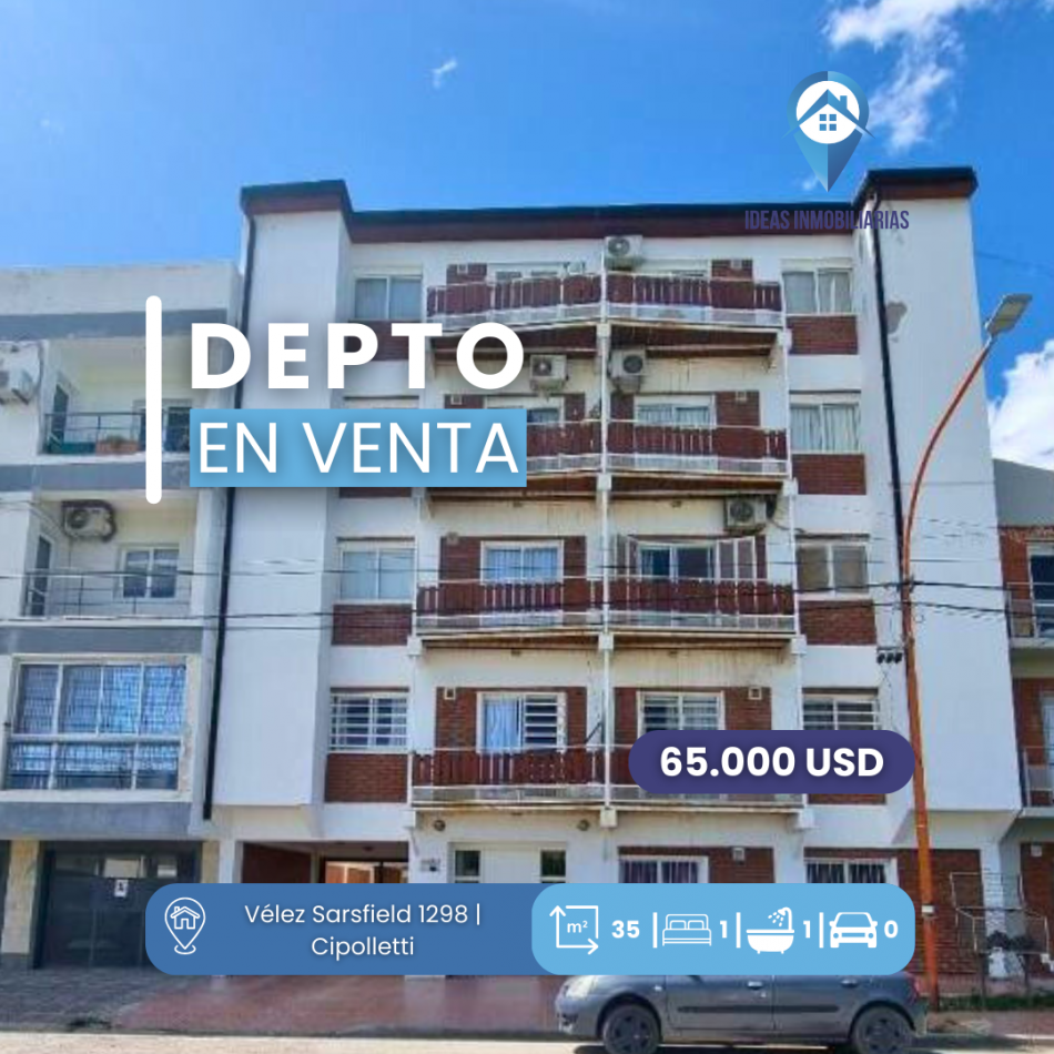 Departamento en venta | 1 dormitorio - B° San Pablo
