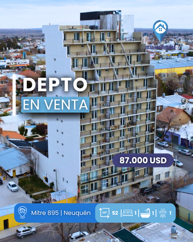 Departamento 1 Dormitorio Edificio Pehuen II | Neuquen