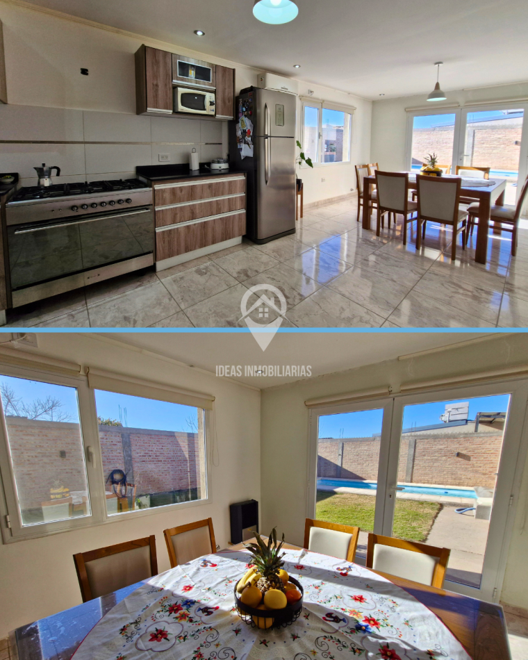 Casa 3 Dormitorios con Piscina | Centenario