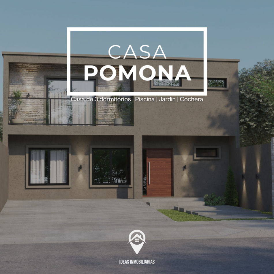Casa Pomona | 3 dormitorios | Piscina | Neuquen