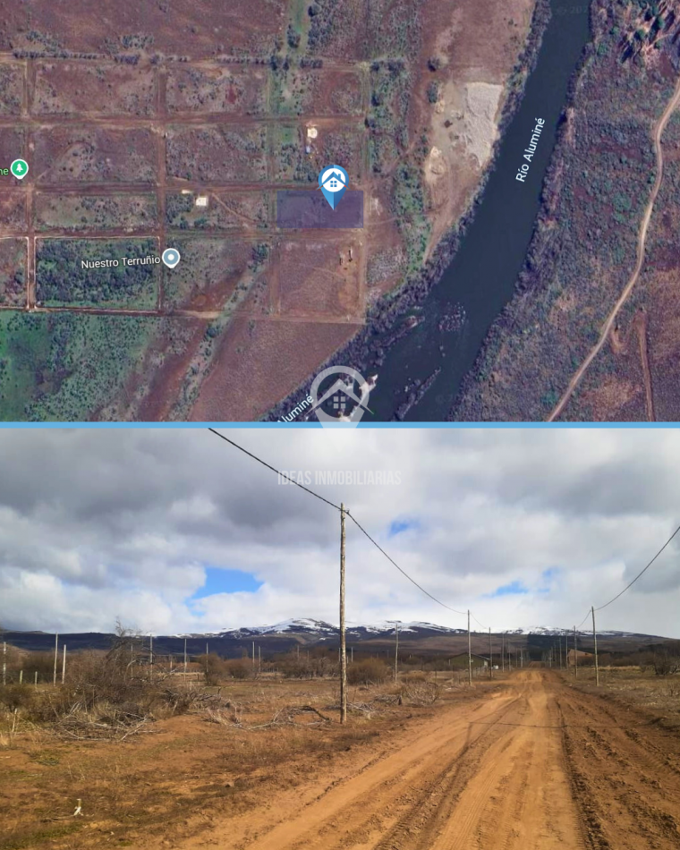Lote en venta | A orillas del Rio Alumine