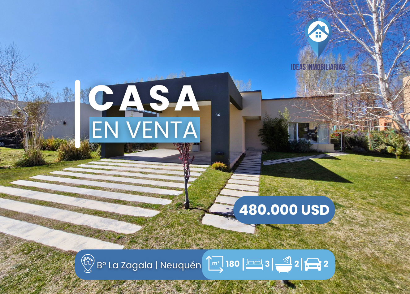 Casa nivel Gerencial | Barrio La Zagala