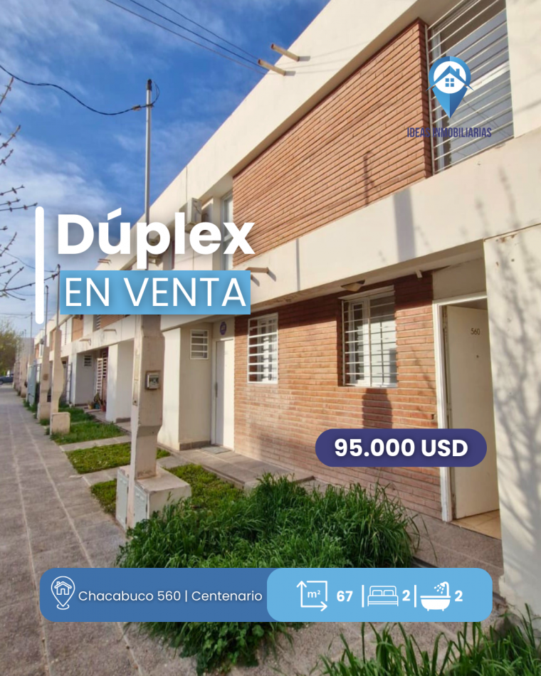 Duplex 2 Dormitorios | Casco Viejo - Centenario