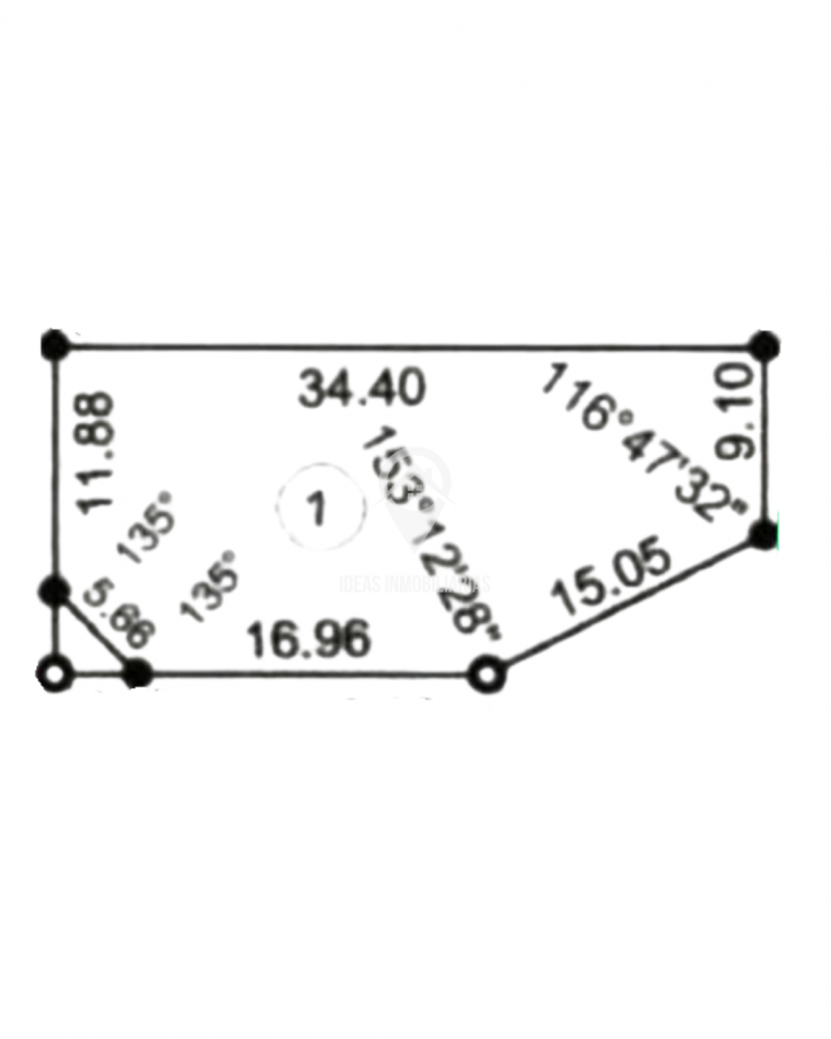 Lote en esquina | Loteo Acacias | Centenario 