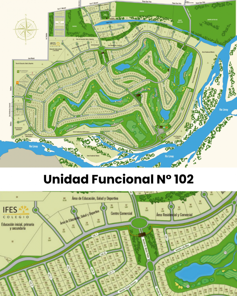 Lote en Los Canales de Plottier 