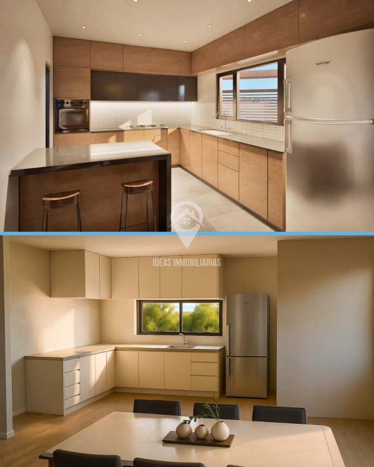 Casa en pozo de 3 dormitorios en Plottier 