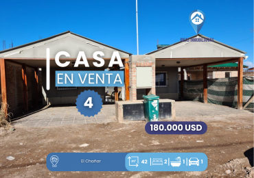 ¡VENTA de 4 Casas en El Chañar! 