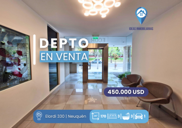 Edificio ECOR: Departamento nivel gerencial en el centro de Neuquen