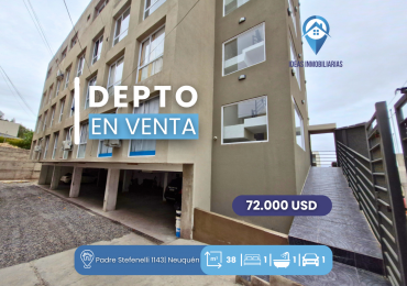 Depto 1 dormitorio Stefenelli N° 1.143 | Ciudad de Neuquen  