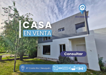 Casa en Venta en B° Cerrado Costa Rio | Neuquen Capital