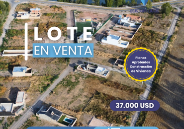 Lote con Planos Aprobados de Casa | Loteo Contadores (CPCEN)