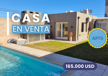Casa 3 Dormitorios con Piscina | Centenario