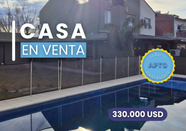 Casa 4 dormitorios | Quincho + Pileta | Cipolletti 